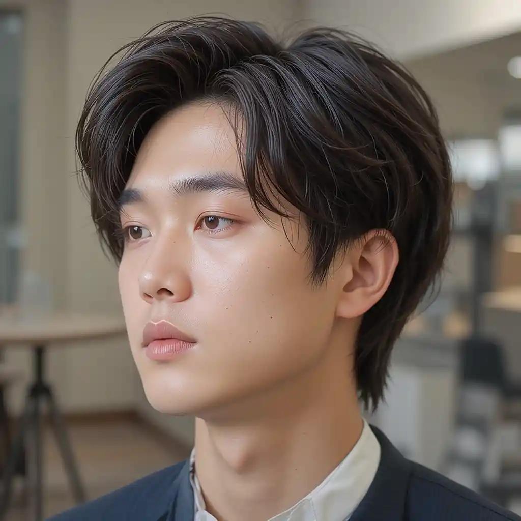 Medium two-block haircut inspiration